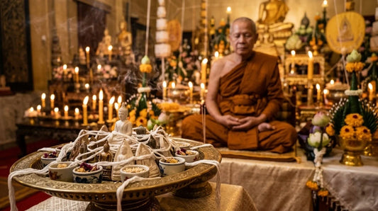 The Sacred Consecration Process: How Monks Bless Amulets