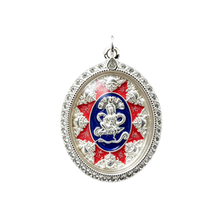Thailändisches Jatukham Rammathep (Rot-Blaue Edition), thailändischer Volksanhänger, heiliger Glücksbringer