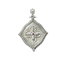 Thai Phra Phrom Four-Faced Buddha Amulet (Silver Edition), Thai Folk Pendant, Sacred Fortune-Wearing Talisman