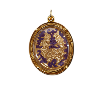 Amuleto tailandés Jatukham Rammathep (Edición Oro Rojo 2), colgante folclórico tailandés, talismán sagrado de la fortuna