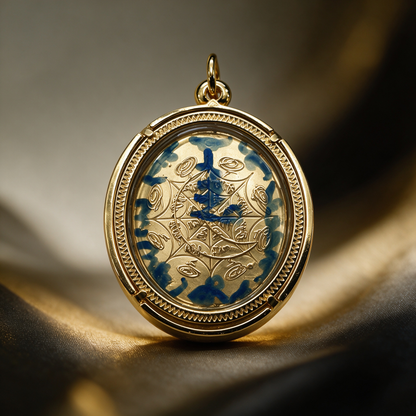 Amuleto tailandés Jatukham Rammathep (Edición de oro rojo), colgante folclórico tailandés, talismán sagrado de la fortuna