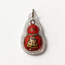 Amulette thaïlandaise Phra Ngan en forme de gourde, pendentif folklorique thaï, talisman sacré porte-bonheur