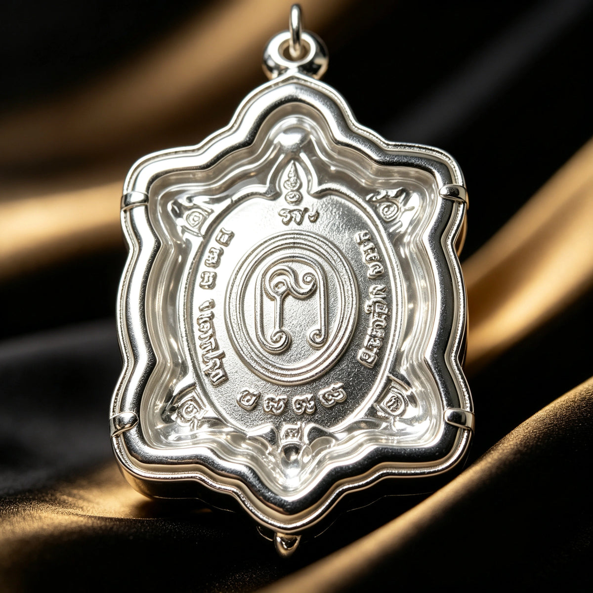 Thailändisches Luang Pu Liew Glücksschildkröten-Amulett, thailändischer Volksanhänger, heiliger Glücksbringer