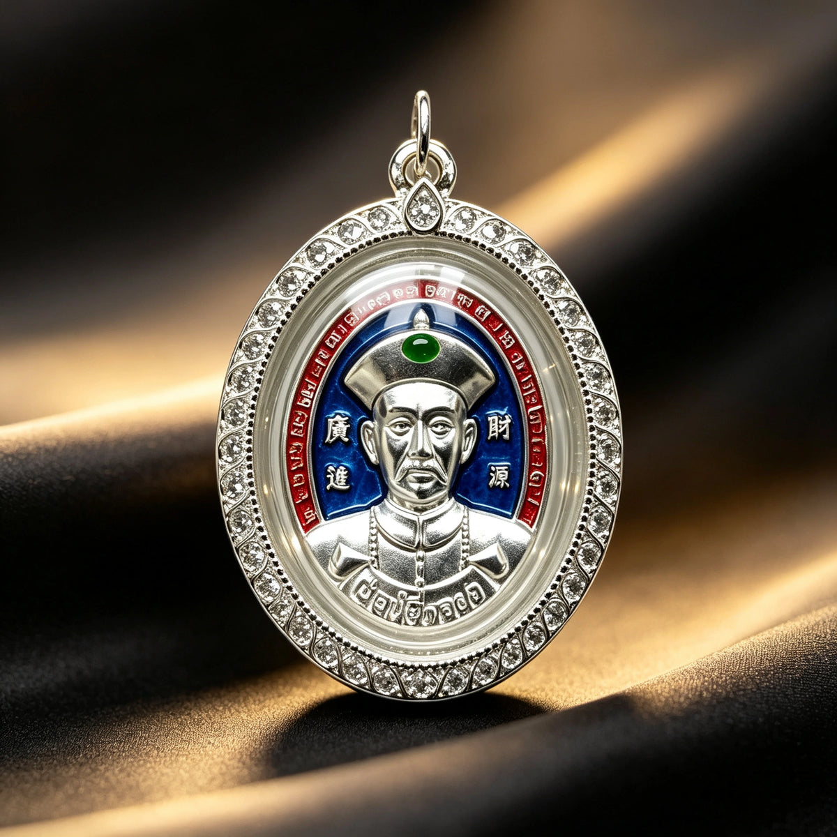 Thai Eia Gong Hong (Segundo Hermano Hong), colgante folclórico tailandés, talismán sagrado de la fortuna