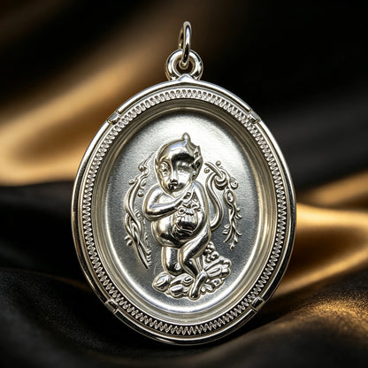 Thai Eia Gong Hong (Segundo Hermano Hong), colgante folclórico tailandés, talismán sagrado de la fortuna