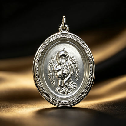 Thai Eia Gong Hong (Segundo Hermano Hong), colgante folclórico tailandés, talismán sagrado de la fortuna