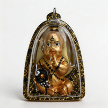 Kuman Thong thaï, pendentif folklorique thaï, talisman sacré porte-bonheur